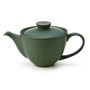 Tea and coffee accessories - crease teapot(kyusu)  matted green - MIYAMA.