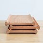 Everyday plates - SENRO - wooden tray - - SUNAOLAB.