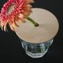 Vases - HARENOHI Coaster / wooden single-flower vase / coaster - SUNAOLAB.