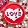 Trays - LOVE - Word collection - Trays - Coaster - JAMIDA OF SWEDEN