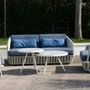 Lawn sofas   - LITUS / Sofa 2-seater - 10DEKA OUTDOOR FURNITURE