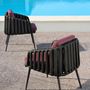 Lawn chairs - LITUS / Dining armchair - 10DEKA OUTDOOR FURNITURE