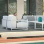 Lawn armchairs - NUBES / Armchair - 10DEKA OUTDOOR FURNITURE