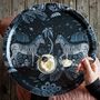 Plateaux - Lost World/ Navy - Plateau - Tapis de table - Set de table - Sous-verres - Plateaux de service - JAMIDA OF SWEDEN