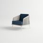 Terraces - LITUS / Lounge armchair - 10DEKA OUTDOOR FURNITURE