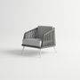 Terraces - LITUS / Lounge armchair - 10DEKA OUTDOOR FURNITURE