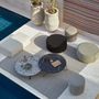 Outdoor decorative accessories - Outdoor pouf ottoman Touch - MANUTTI