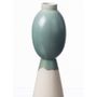 Céramique -  Petit vase vert sarcelle - S.BERNARDO