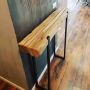 Console table - Solid wood console, old oak - MASIV_WOOD