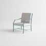 Lawn armchairs - AGOSTO / Lounge armchair - 10DEKA OUTDOOR FURNITURE