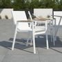 Lawn chairs - AMELIA / Dining armchair - 10DEKA OUTDOOR FURNITURE