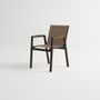 Lawn chairs - AMELIA / Dining armchair - 10DEKA OUTDOOR FURNITURE