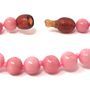 Jewelry - Natural Stone Baby Bracelet - Pink Quartz - IRRÉVERSIBLE