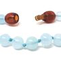 Jewelry - Baby Natural Stone Bracelet - Aquamarine Beryl - IRRÉVERSIBLE