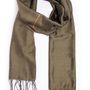 Scarves - Sandy Touch - Cashmere and Silk Scarf - N S I J A