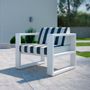 Lawn armchairs - DELAZ / Armchair - 10DEKA OUTDOOR FURNITURE
