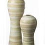 Céramique - Vase convexe vert sarcelle - S.BERNARDO