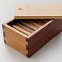 Boîtes de rangement  - Boîte d'échantillons en bois - ÁLVARO WOLMER