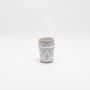 Coffee and tea - Handmade ceramic glasses - POTERIE SERGHINI