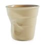 Tasses et mugs - Tasse gobelet froissé espresso 8cl - REVOL