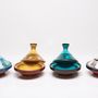 Platter and bowls - Handmade ceramic Tagines (Moroccan plates) - POTERIE SERGHINI