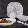 Design objects - Everyday_XS bowl_White Swirl - A TABLE AFFAIR