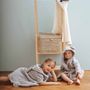 Children's bathtime - Bathrobe, Poncho and Baby and Child Bath Cape in Organic Cotton - KIKADU