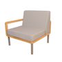 Lawn armchairs - Kallysta set lounge/ corner module. - EZEÏS