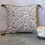 Fabric cushions - Cotton Cushion Cover - Gypso - 40x40 cm - CONSTELLE HOME