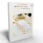 Customizable objects - DIY Bookmark Kit - Bow and lace - FRENCH KITS
