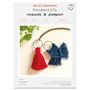 Jewelry - DIY Creative Kit - Pendants - Bows & pompom - FRENCH KITS