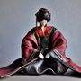 Unique pieces - Geisha Leather Sculpture - ANNIE DELEMARLE SCULPTURE CUIR