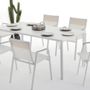 Dining Tables - Sunset Dining Set with 6 Chairs - SUNSO