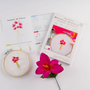 Cadeaux - Kit créatif - Broderie décorative - Bouquet de fleurs - FRENCH KITS