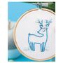 Gifts - Creative Kit - Decorative Embroidery - Little deer - FRENCH KITS