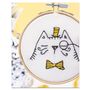 Gifts - Decorative Embroidery Kit - Monsieur Cat - FRENCH KITS