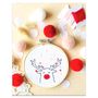 Decorative objects - Decorative Embroidery Kit - Reindeer - FRENCH KITS