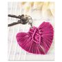 Decorative objects - Creative DIY Kit - Keychain - Heart - FRENCH KITS