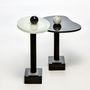 Pièces uniques - Tables basses en verre d'art B&W Fables - BARANSKA DESIGN