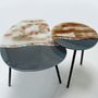 Objets design - Tables basses en verre d'art Sun Desert - BARANSKA DESIGN