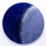 Tableaux - Peinture sur verre d'art à la main Big Blue - BARANSKA DESIGN
