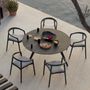 Dining Tables - Round outdoor dining table, Torsa, 8 persons - MANUTTI