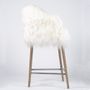 Chairs - YETI long haired bar chair - JOE SAYEGH PARIS