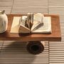 Coffee tables - Rectangular coffee table Suar - IL GIARDINO DI LEGNO