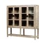 Wall ensembles - Wooden and patinated display cases - ASITRADE