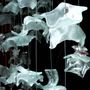 Hanging lights - Sea Flowers bespoke handmade art  glass chandeliers - BARANSKA DESIGN