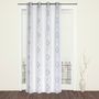 Curtains and window coverings - Panel PAP - BIARRITZ Blue green - IPC DECO DELL'ARTE