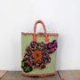 Bags and totes - "Nathalie's butterflies" - Basket - PO! PARIS