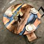 Dining Tables - RIVER ROUND TABLE JIMMY ARTWOOD - JIMMY ARTWOOD