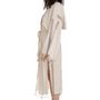 Bath towels - BUSE HOODED BATHROBE DRESSING GOWN COTTON HANDLOOMED - LALAY